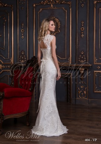 Sheath wedding dress-3